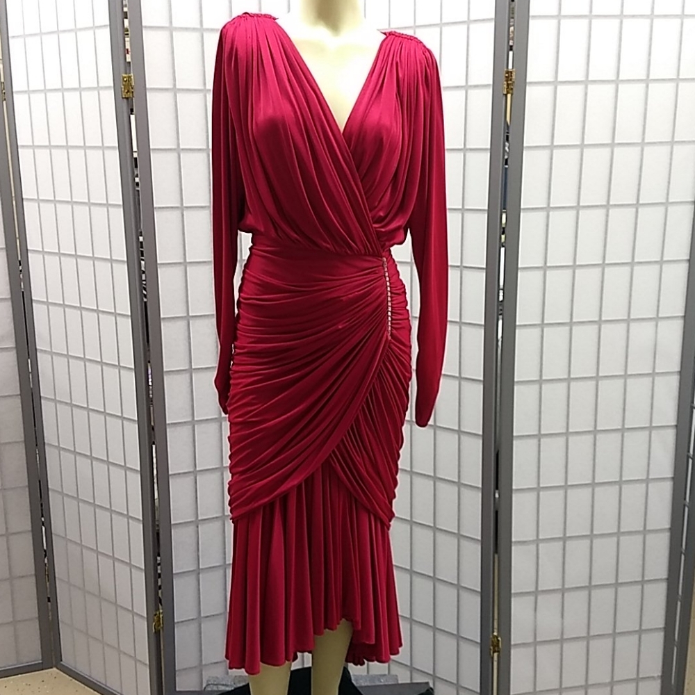 Tadashi dress. Red, Size 4.